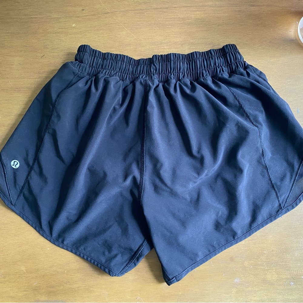 lululemon athletica Women's Black Athletic Shorts